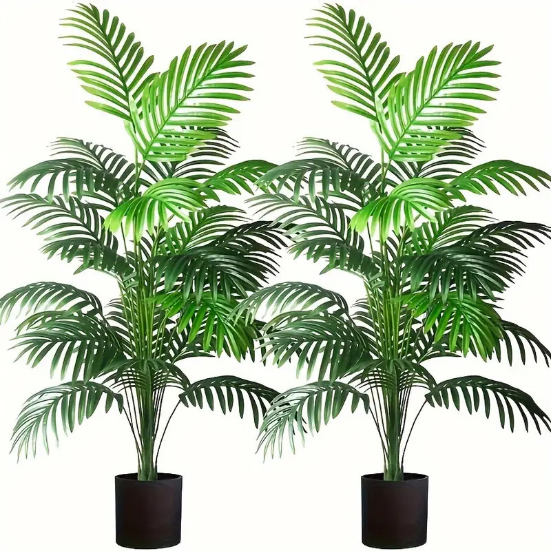 Bonsai Garden Kit - 24 Yapraklı Areka Palmiyesi Yapay Bitki
