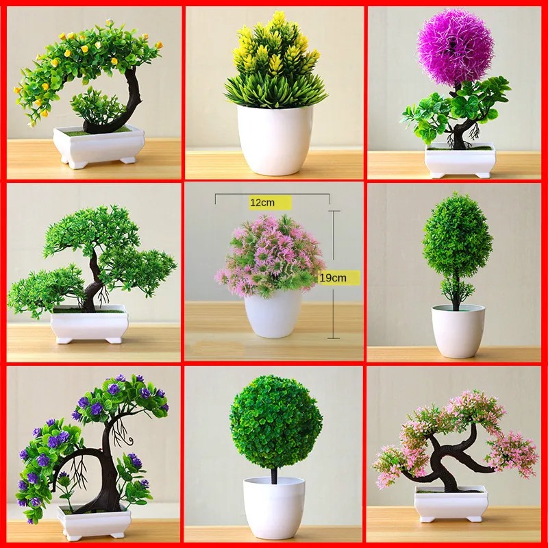 Bonsai Garden Ideas - Yapay Küçük Ağaç Saksı Bitkisi Sahte
