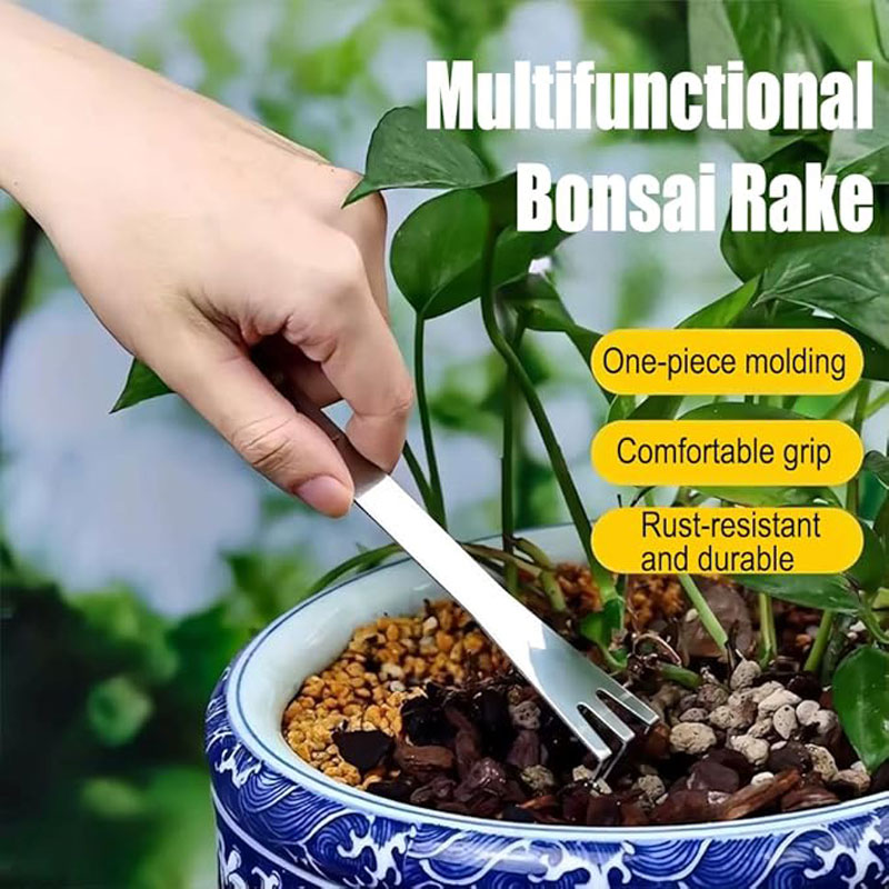 Paslanmaz Çelik Kök Tırmığı El - Bonsai Garden Kit incelemesi ve fiyatı