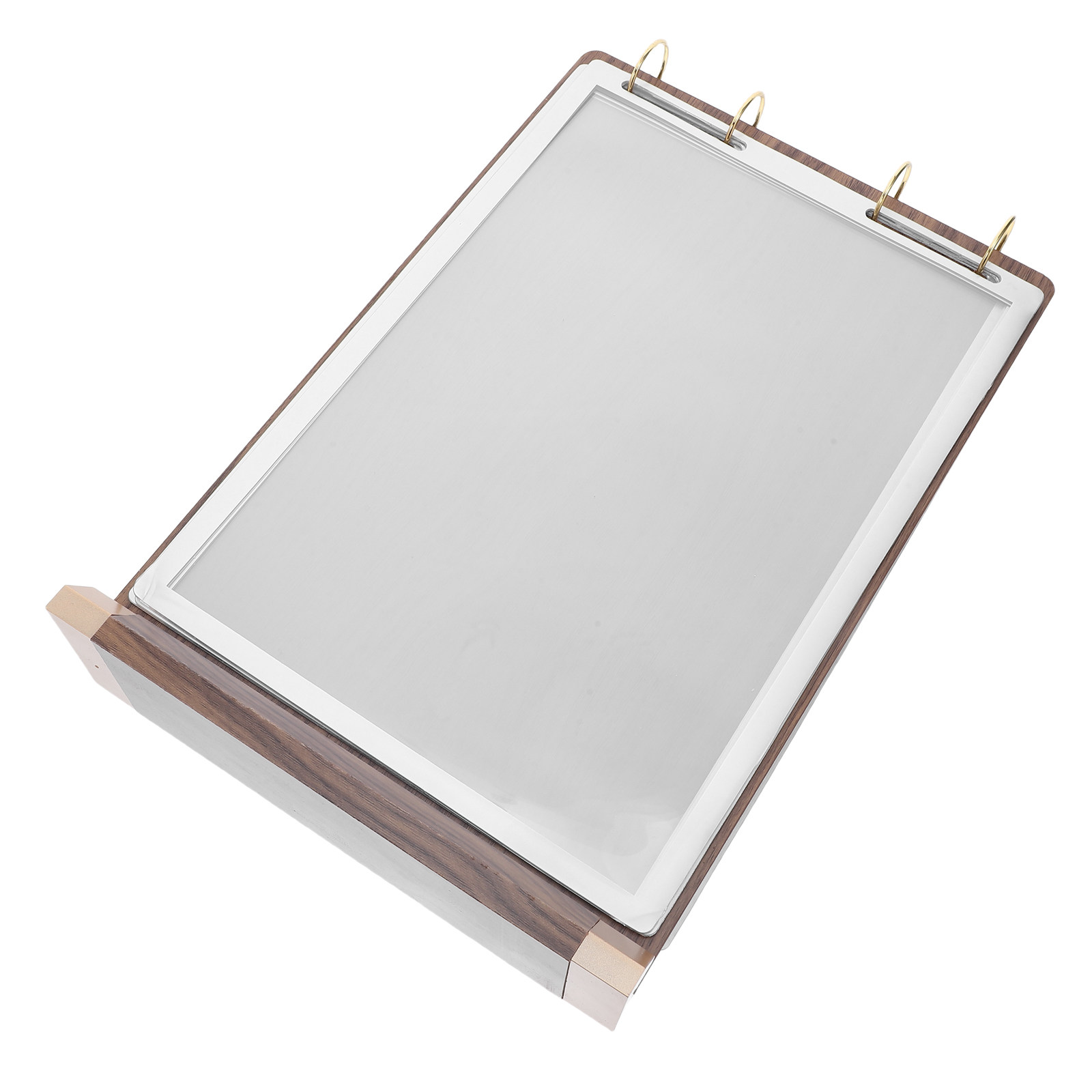 6 Sayfa A4 Ceviz Ağacı Menü Tu - Display Stand Wood incelemesi ve fiyatı