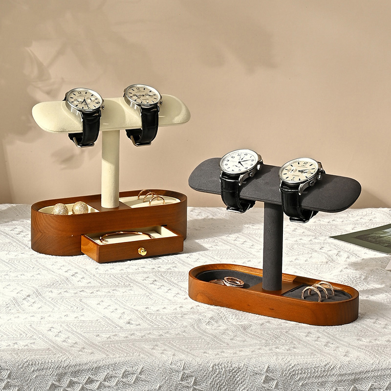 Oirlv katı ahşap saat organiza - Display Stand Wood incelemesi ve fiyatı