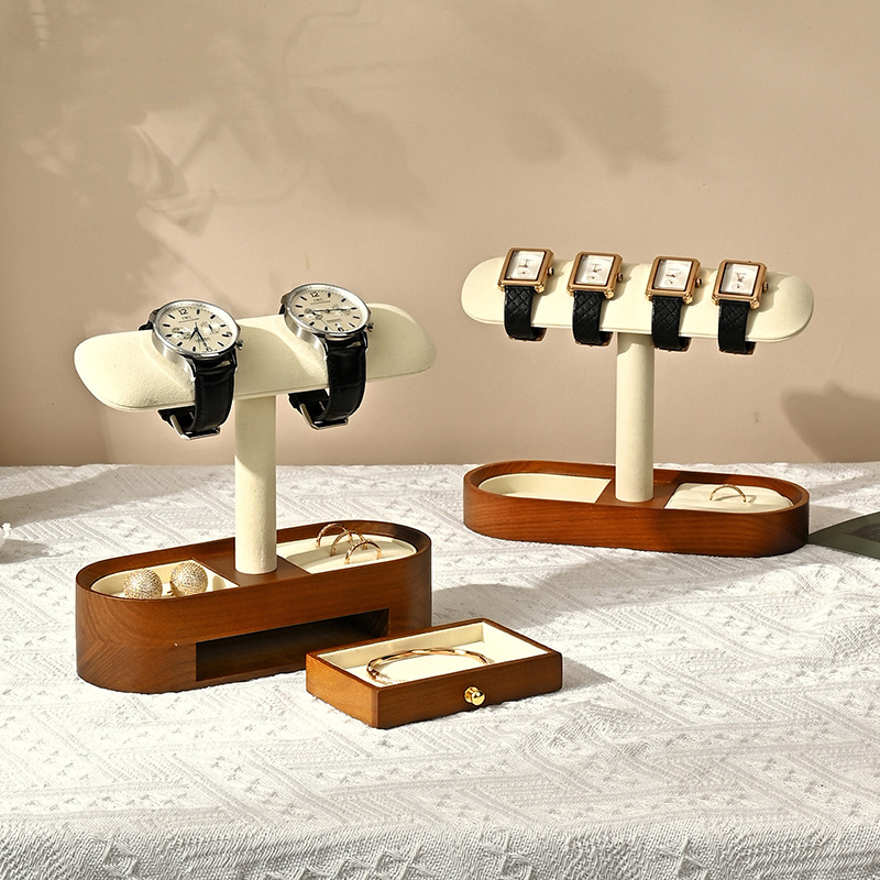 Oirlv katı ahşap saat organiza - Display Stand Wood incelemesi ve fiyatı