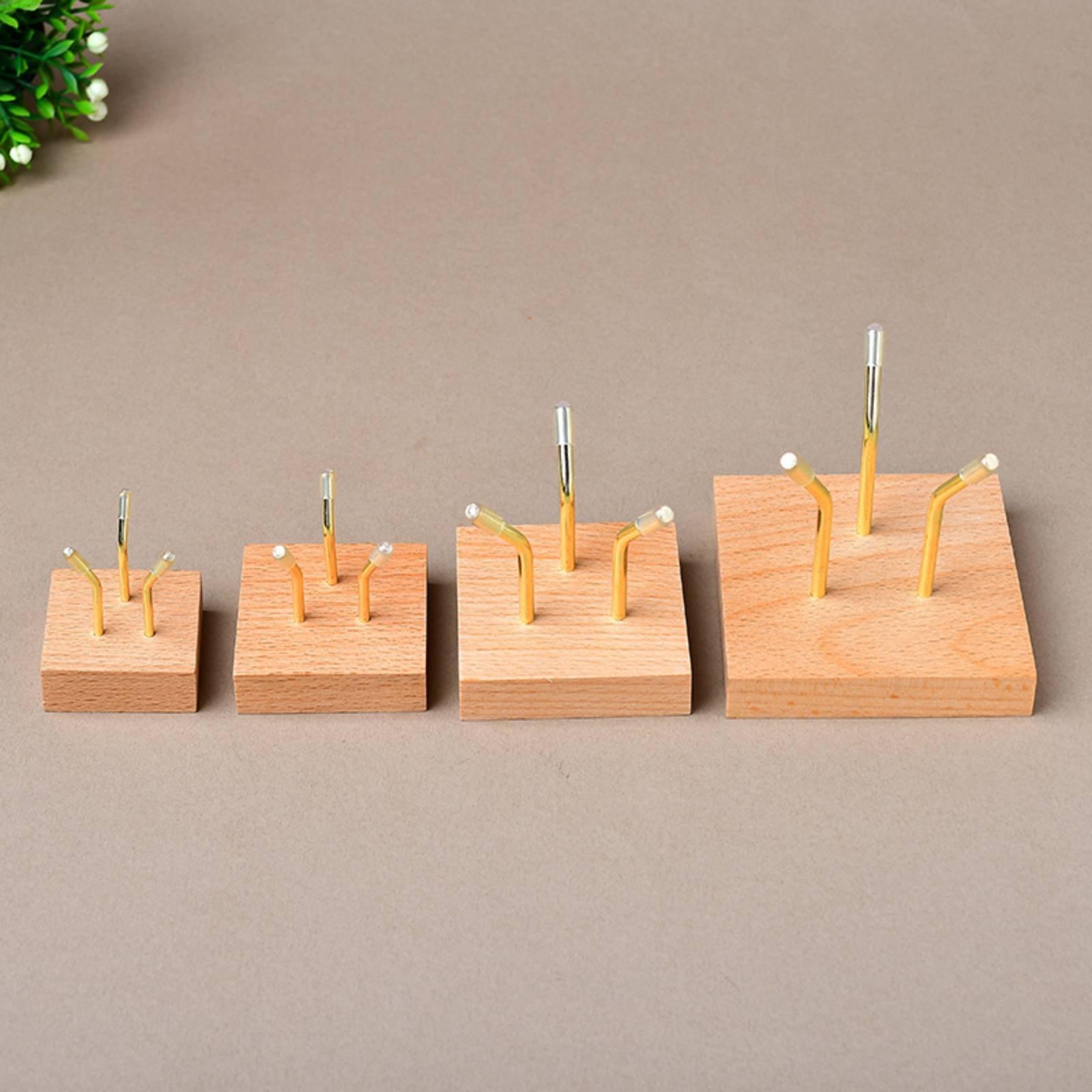 Masif Ahşap Kristal Tabanlı St - Display Stand Wood incelemesi ve fiyatı