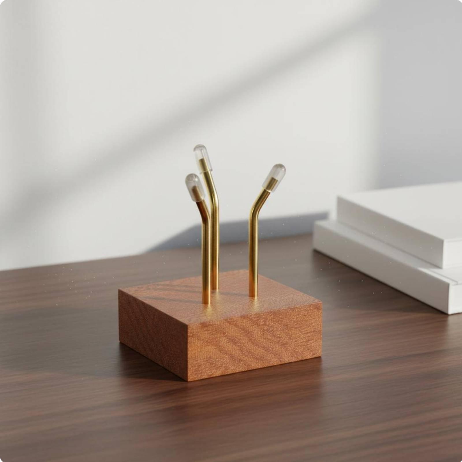 Masif Ahşap Kristal Tabanlı St - Display Stand Wood incelemesi ve fiyatı