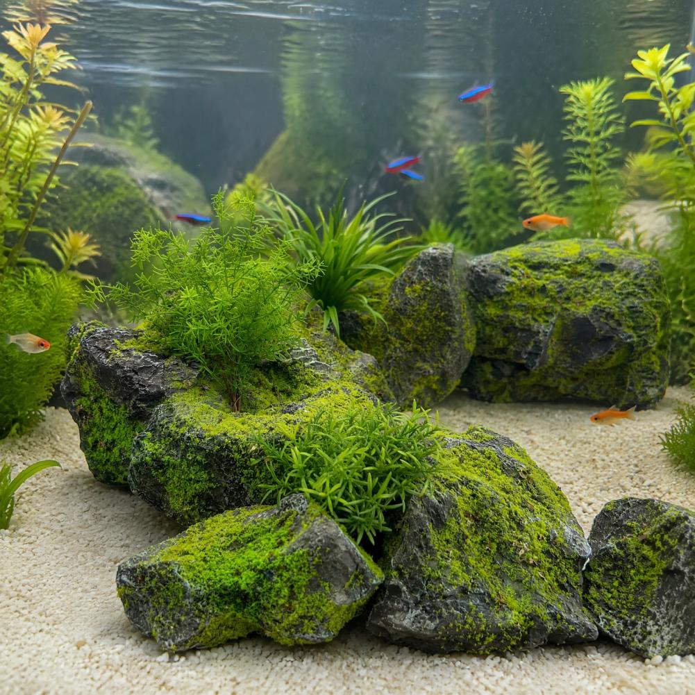 Peyzaj için Yapay Yosunlu Kaya - Bonsai Garden Backyard incelemesi ve fiyatı