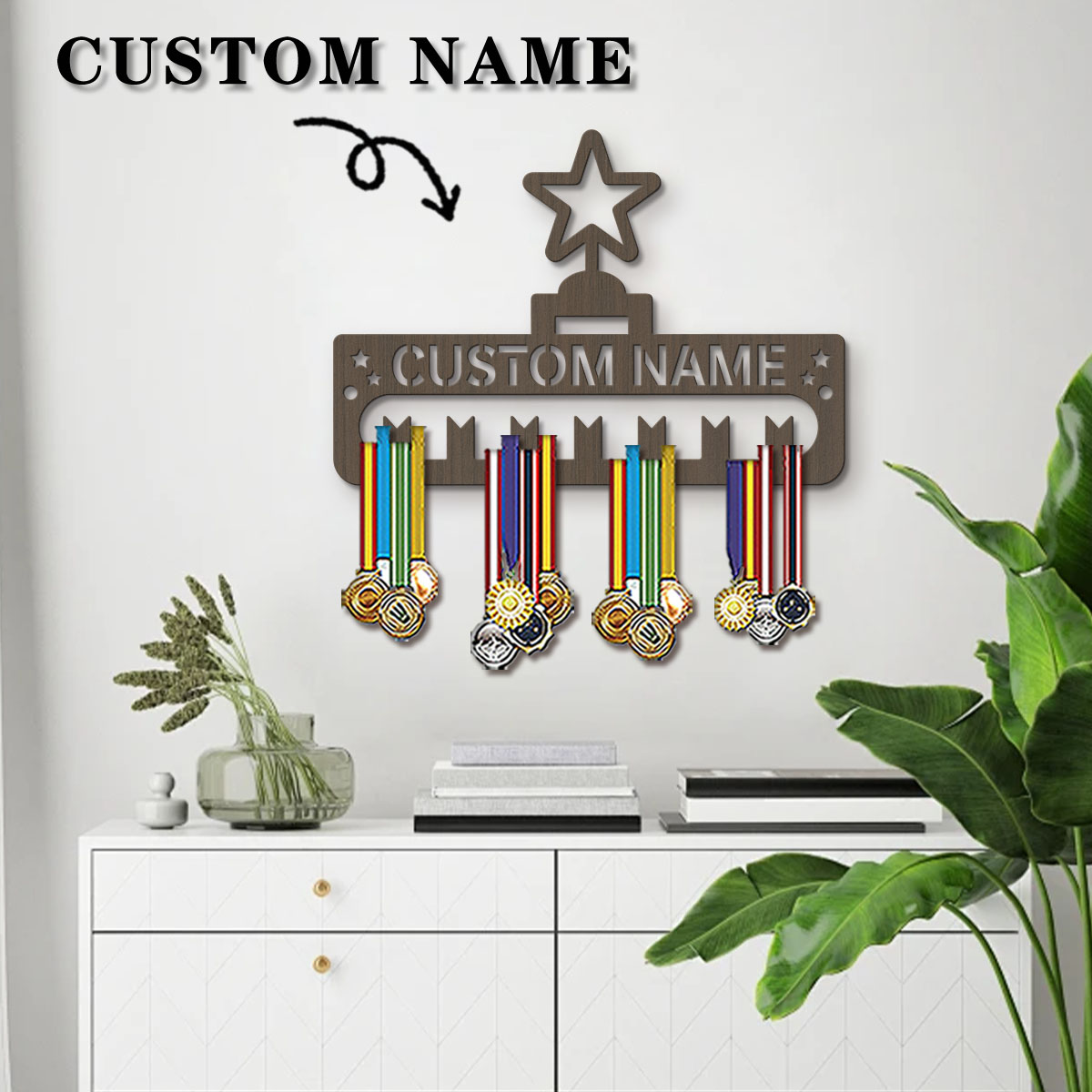 1 adet Özel Modern Tarz Çizgi  - Display Stand Wood incelemesi ve fiyatı