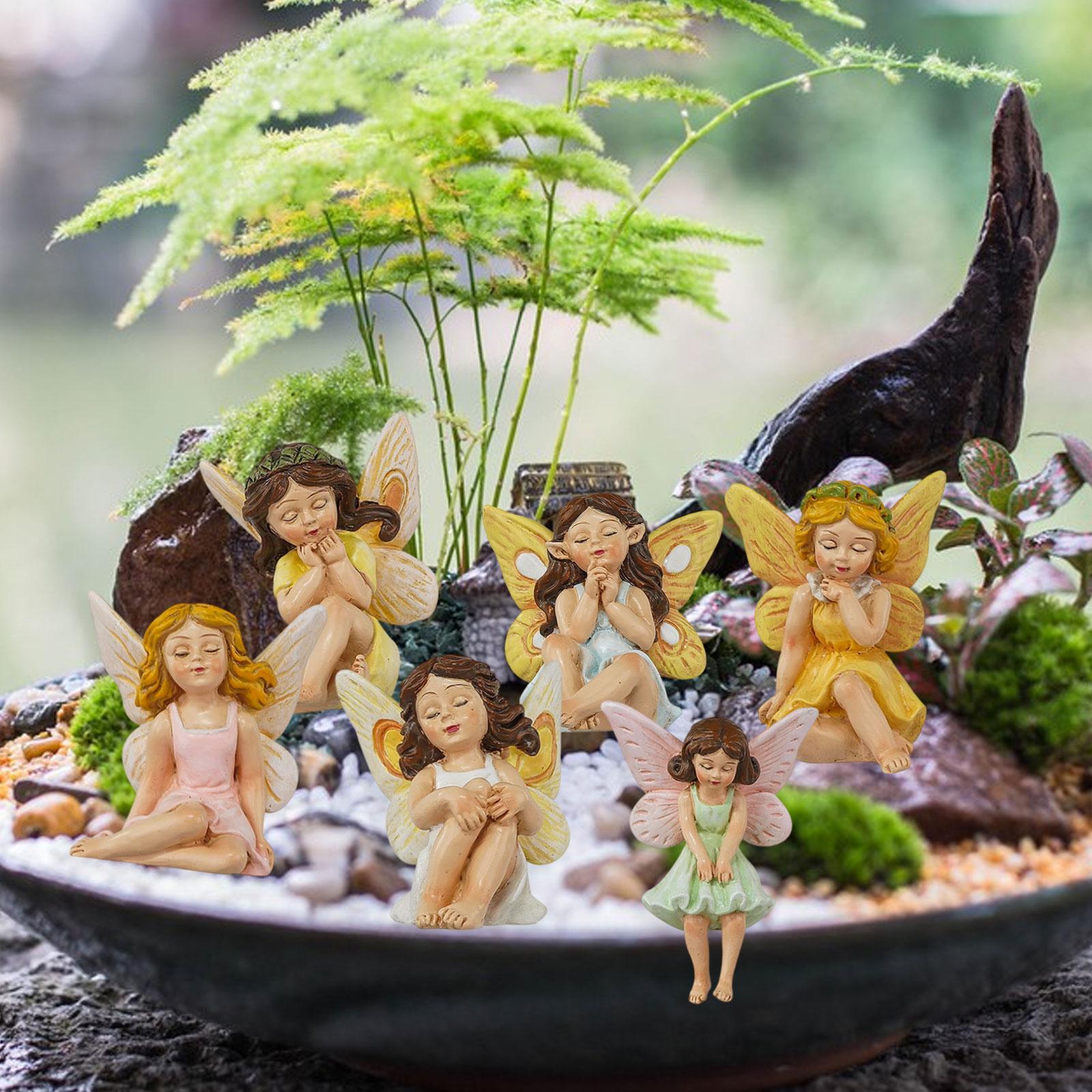 6 adet peri bahçe aksesuarları - Bonsai Garden Backyard incelemesi ve fiyatı